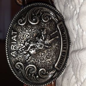 ARIAT Leather Rodeo Champion belt